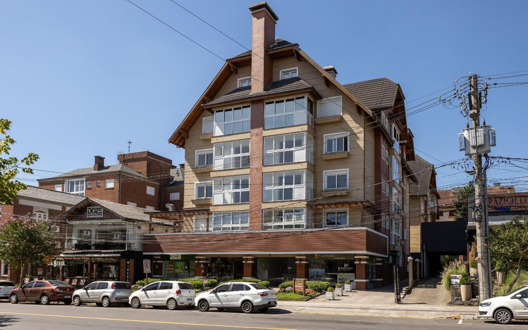 شقة Locar-In Gramado Residencial Garibaldi Centro المظهر الخارجي الصورة
